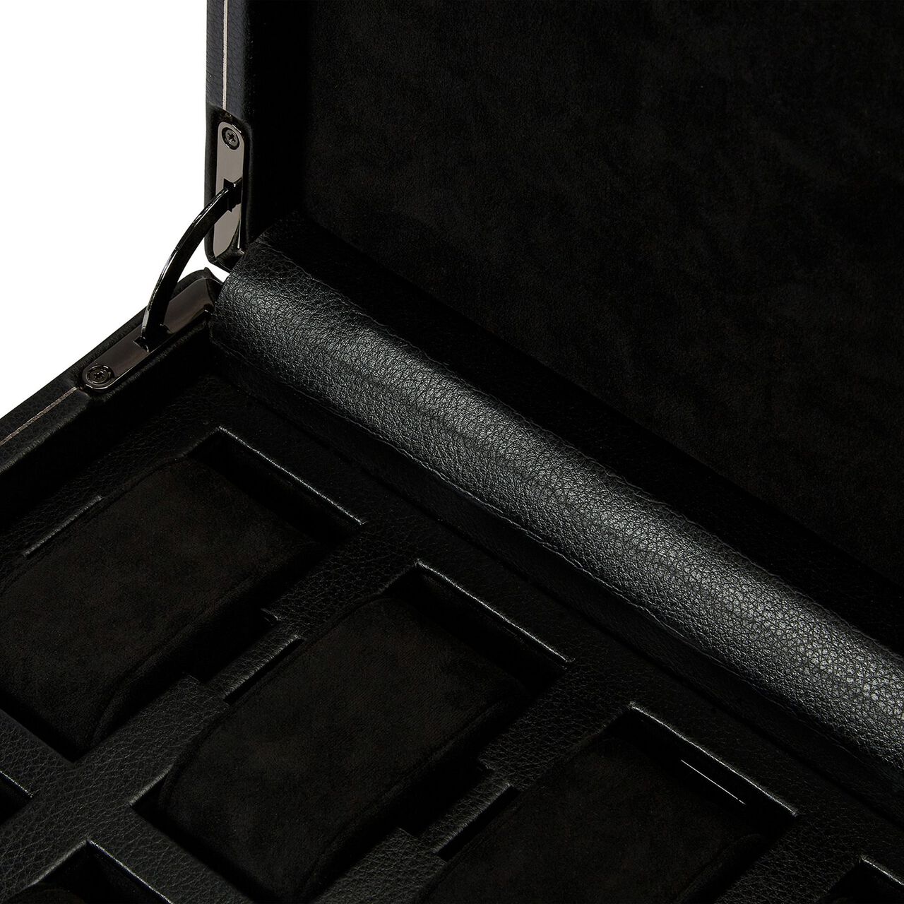 WOLF British Racing Black 10 Piece Watch Case Close Up image number 3